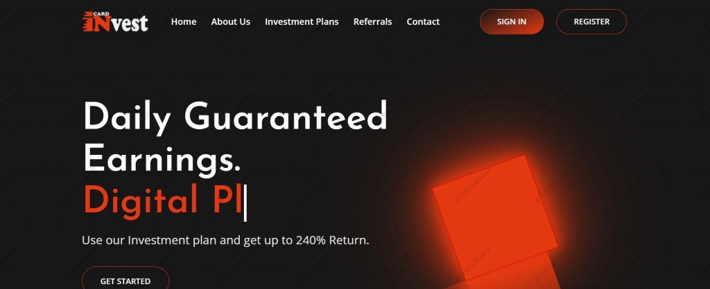 Invest-card.com site