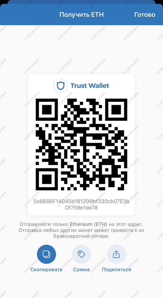 Trust Wallet Receive Token